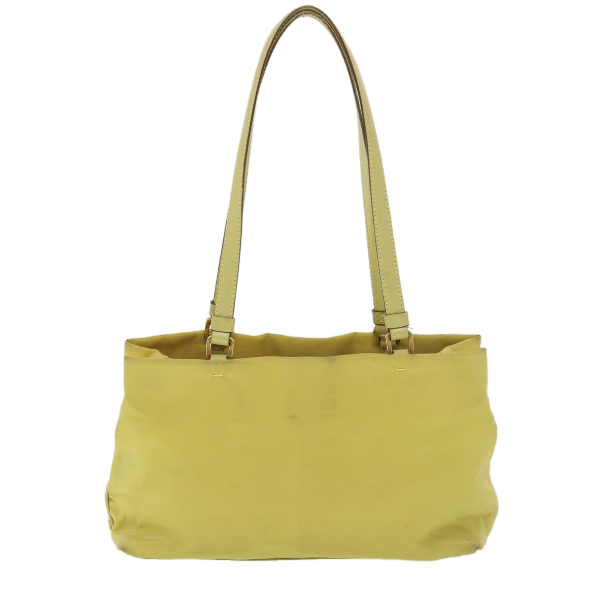 Prada Shoulder Bag Nylon Yellow Nylon Yellow 39147