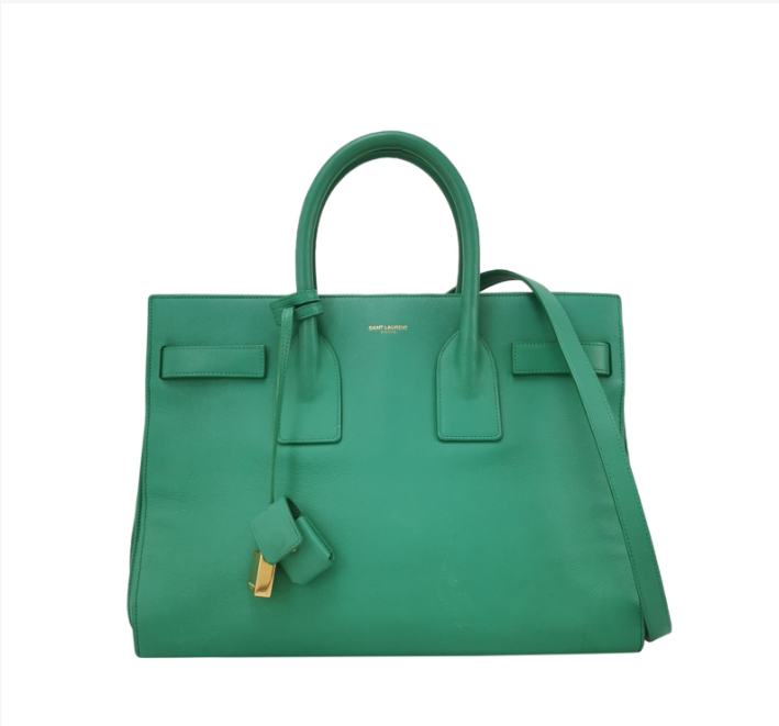 YSL Saint Laurent Sac de Jour 32cm Green Small Handbag