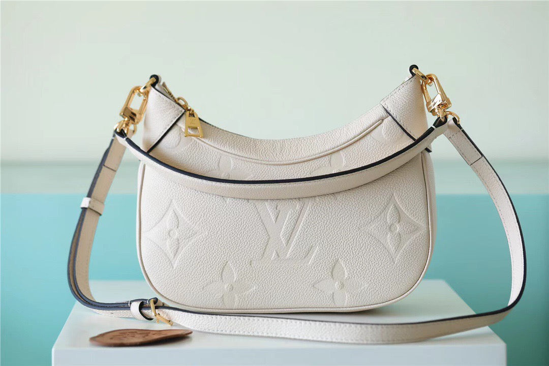 Top Quality Bagatelle Empreinte Creme For Women Monogram Beige Crossbody Bag