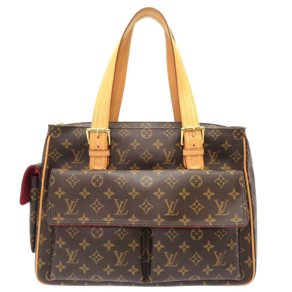 Louis Vuitton M51162 Multiply Cite Monogram Canvas Brown Handbag