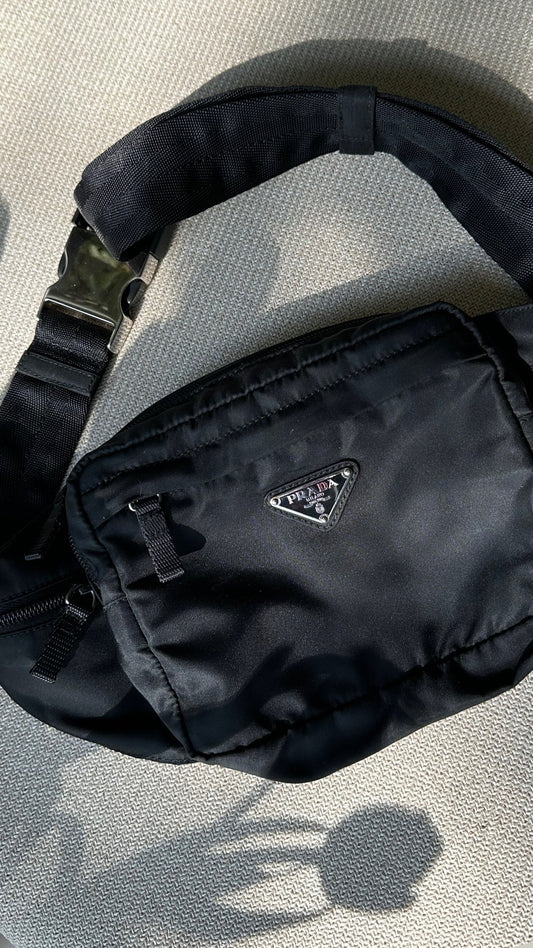 Prada Belt Bag Nylon Black