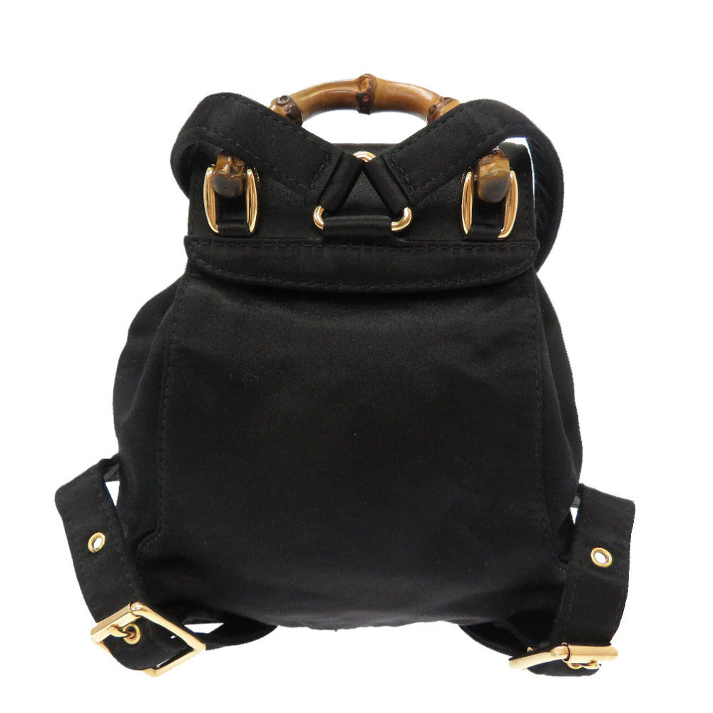 Gucci Backpack 005 Bamboo Black