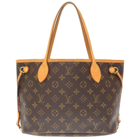 Louis Vuitton M40155 Never full PM Monogram Canvas Brown Tote Bag