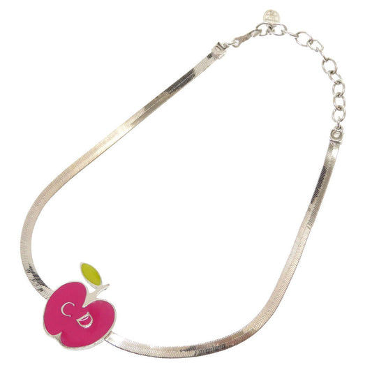 Dior Christian Choker Metal Apple Apple Women Handbag Pink Travel Bag