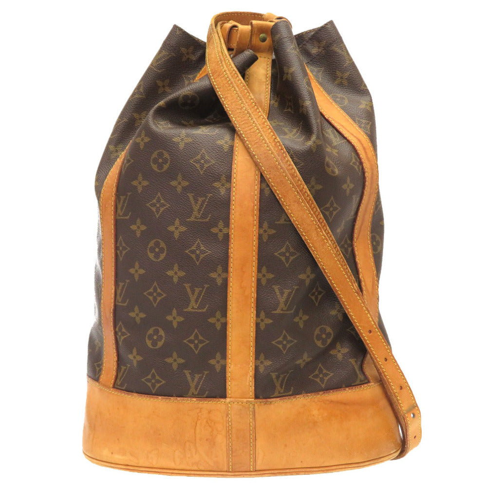 Louis Vuitton M42244 RandonneeGM Monogram Canvas Brown Shoulder Bag 3J0082Ea5