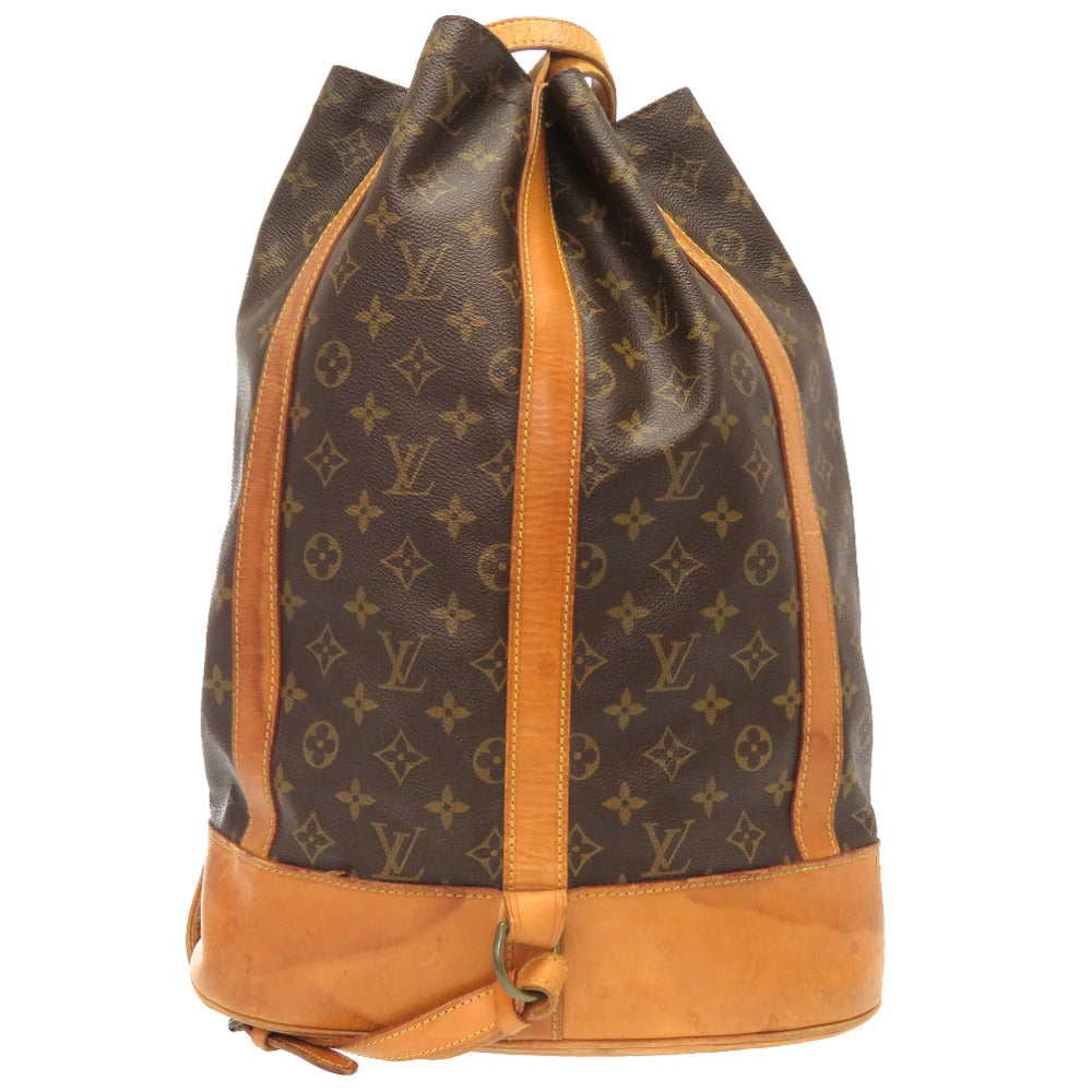 Louis Vuitton M42244 RandonneeGM Monogram Canvas Brown Shoulder Bag 3J0082Ea5