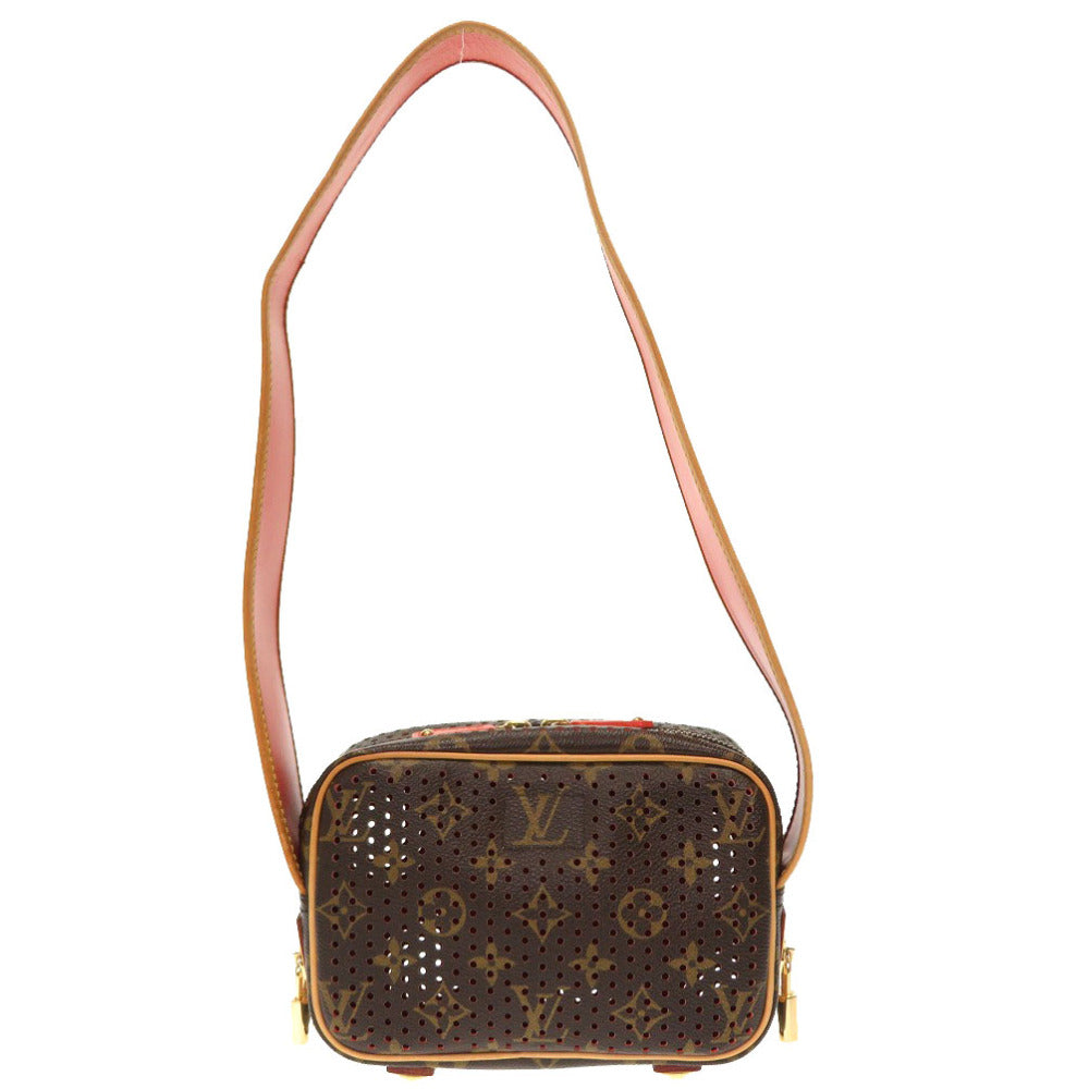 Louis Vuitton M95177 Perfo Trocadero Monogram Orange Mini Shoulder Bag
