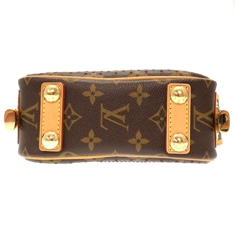 Louis Vuitton M95177 Perfo Trocadero Monogram Orange Mini Shoulder Bag