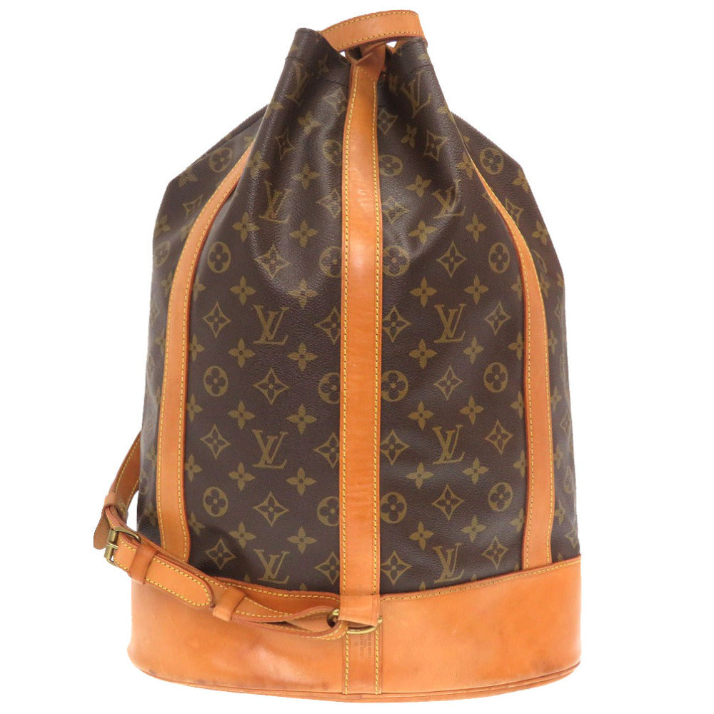 Louis Vuitton M42244 RandonneeGM Monogram Canvas Brown Shoulder Bag 3J0310Ssg5