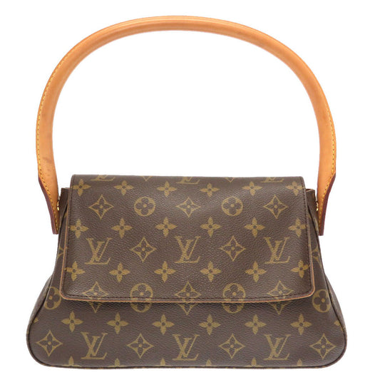 Louis Vuitton M51147 Looping Monogram Canvas Brown Mini Bag