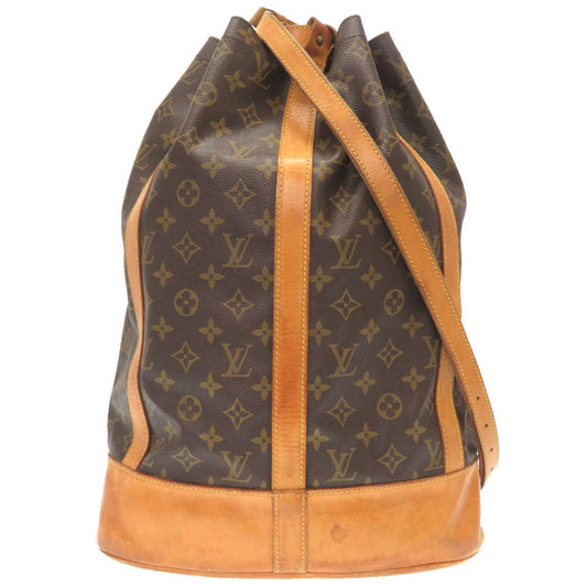 Louis Vuitton M42244 RandonneeGM Monogram Canvas Brown Shoulder Bag 3K0048Ebg5
