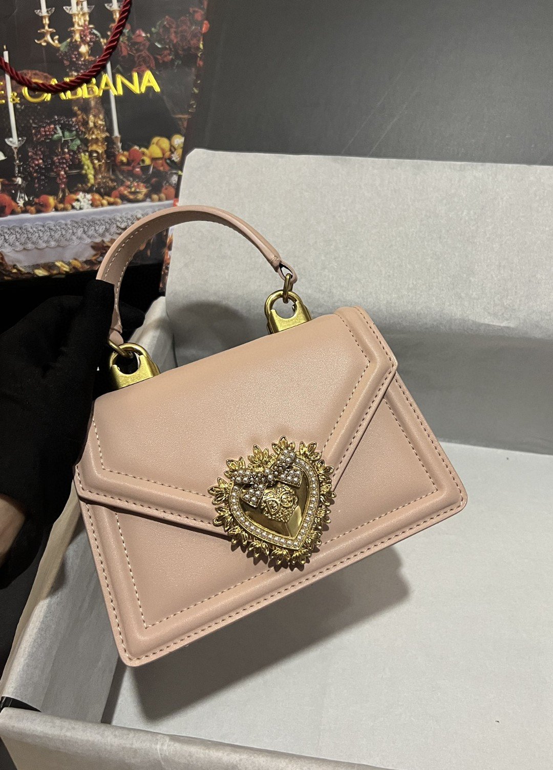 Devotion Plain Pale Top Quality6711Av89380412 Pink Small Travel Bag