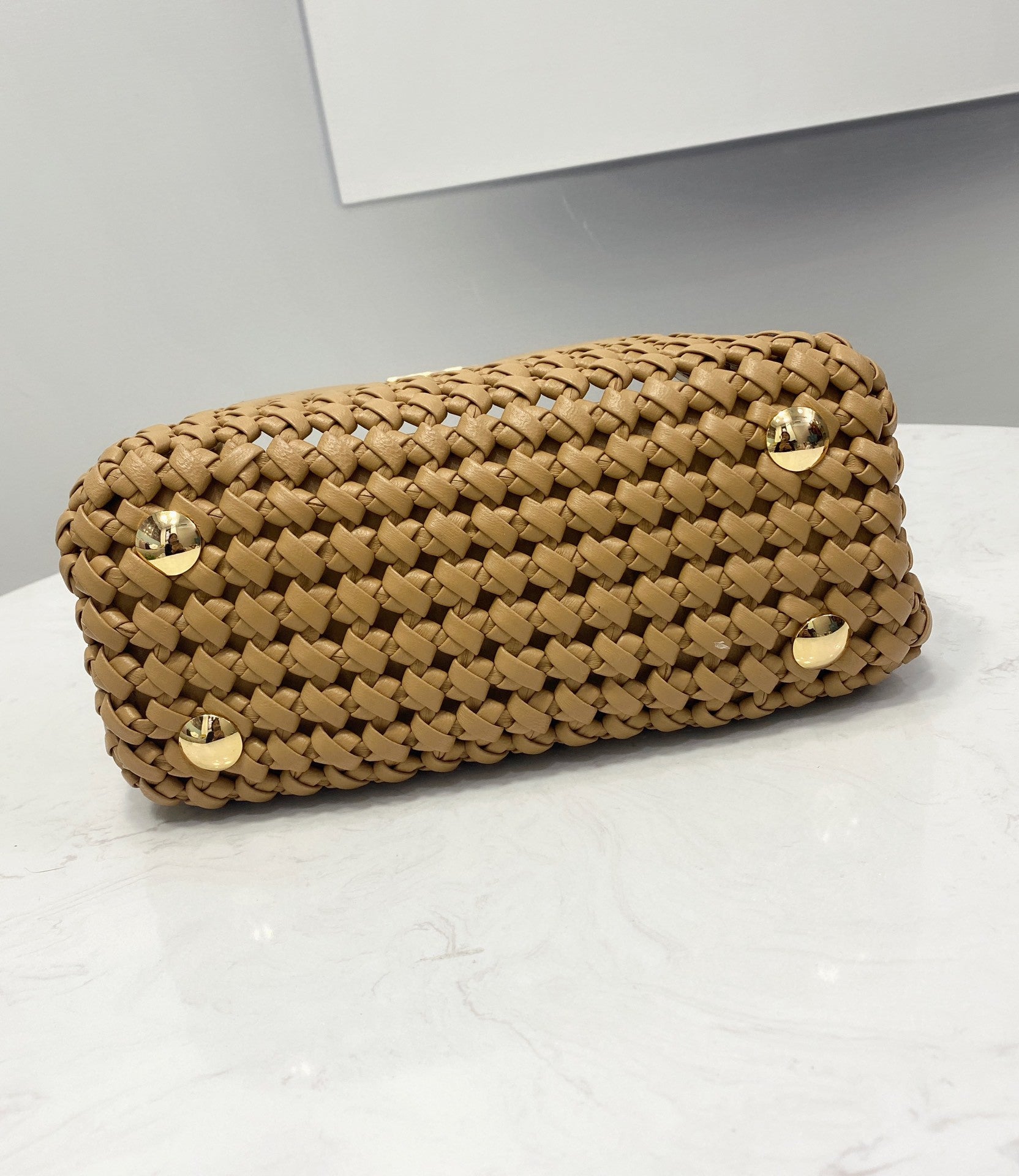 Top QualityTop Quality Peekaboo Light Brown Mini Bag