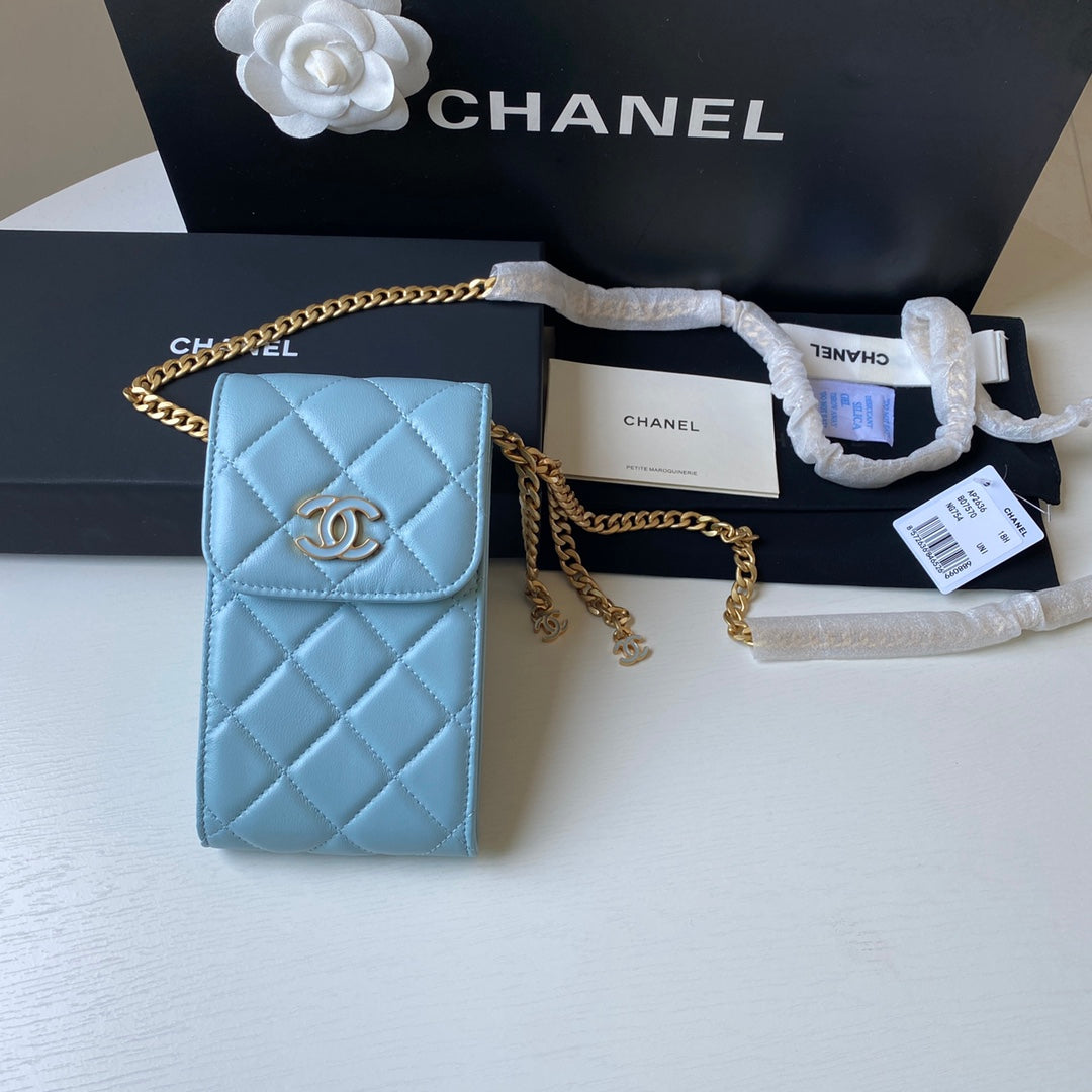 Chlphone Holder Bag For Women Blue Travel Bag