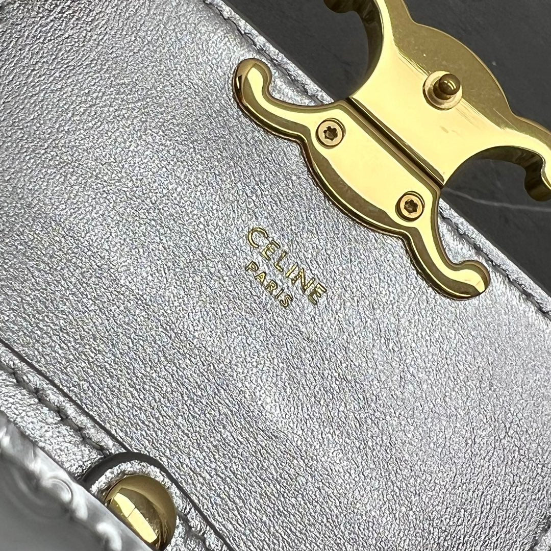 Top Quality Teen Triomphe Bag For Women Silver Travel Bag