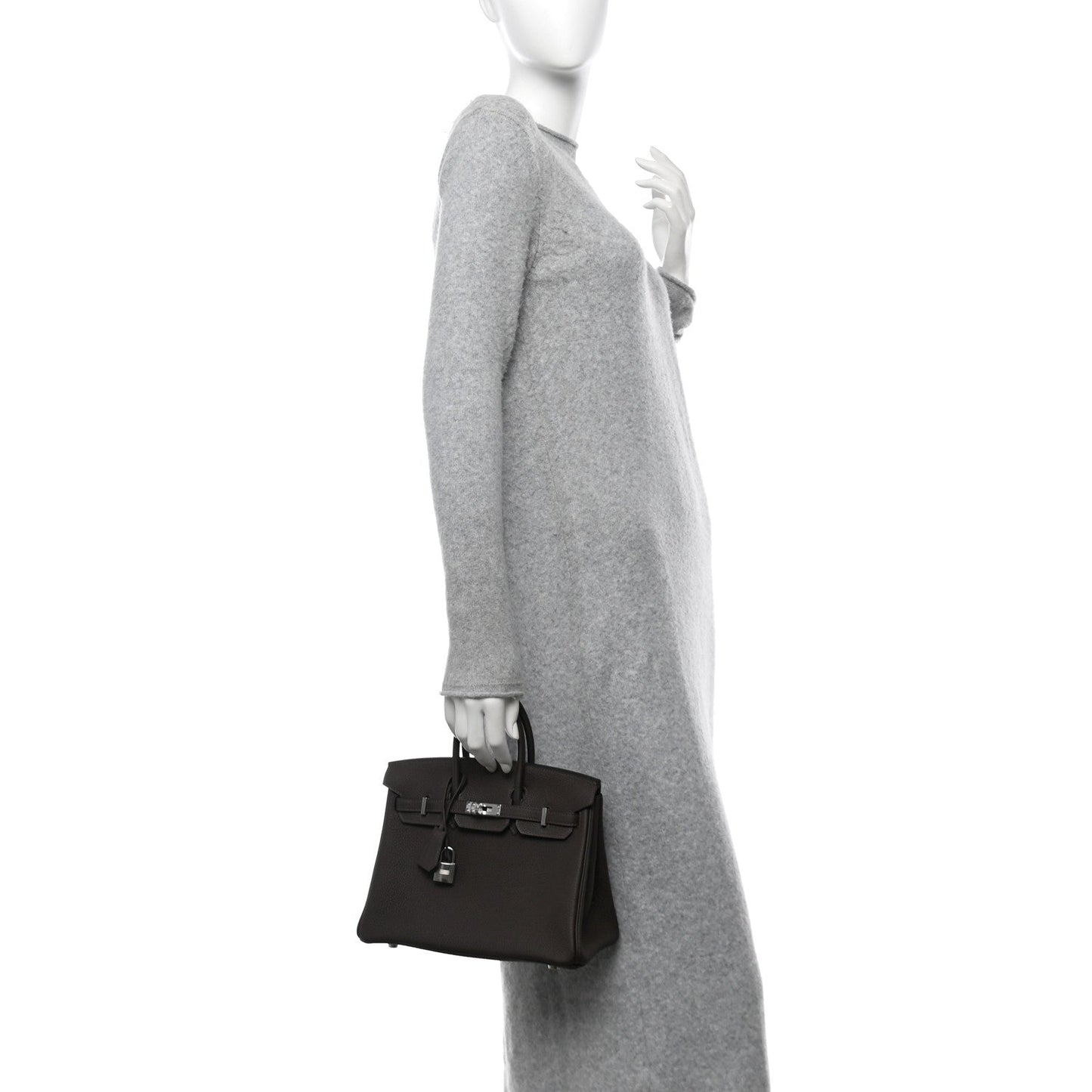 Hermes Togo Birkin Ebene Handbag Travel Bag
