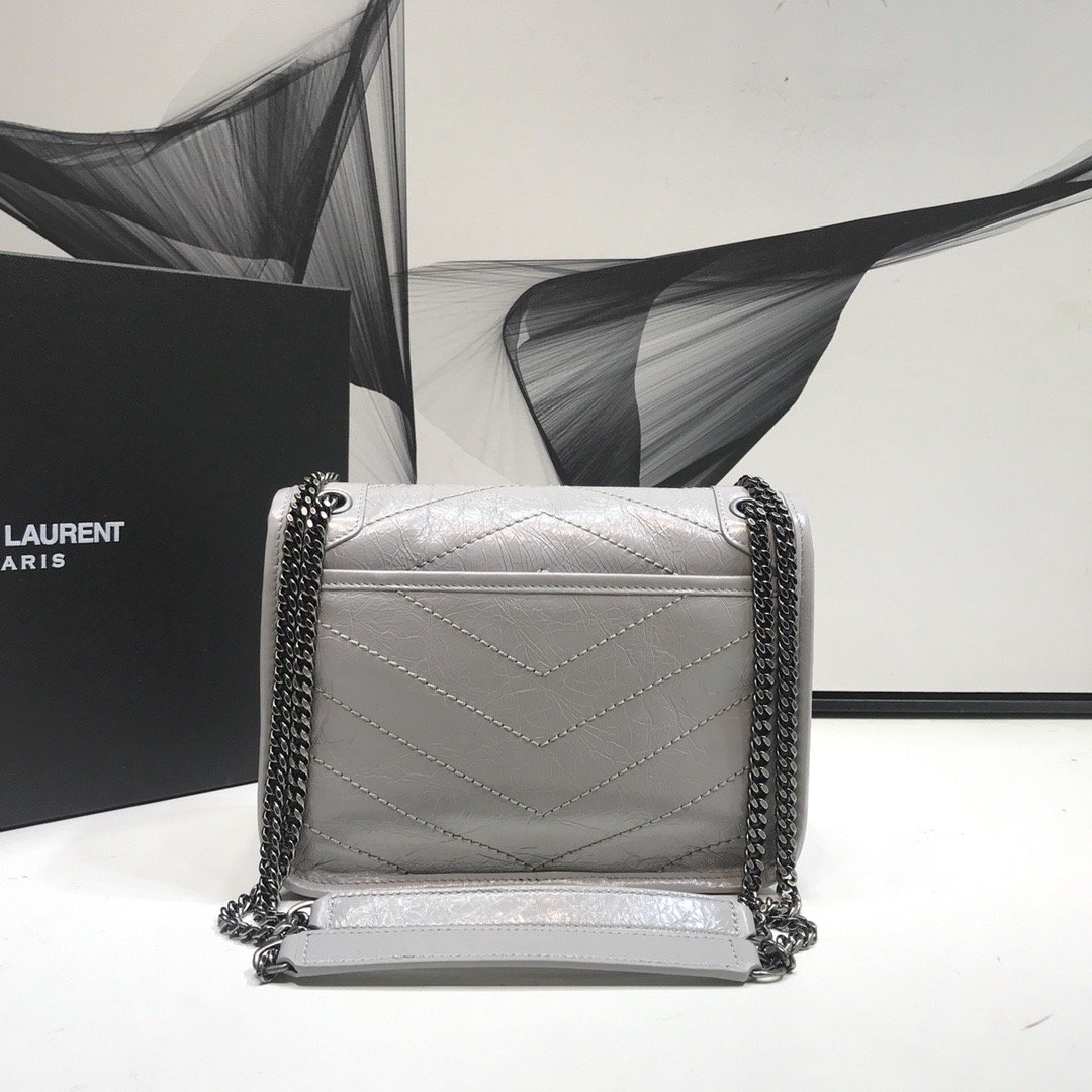 YSL Saint Laurent Niki Shoulder Bag Monogram Chain 82In21Cm Ysl 7943