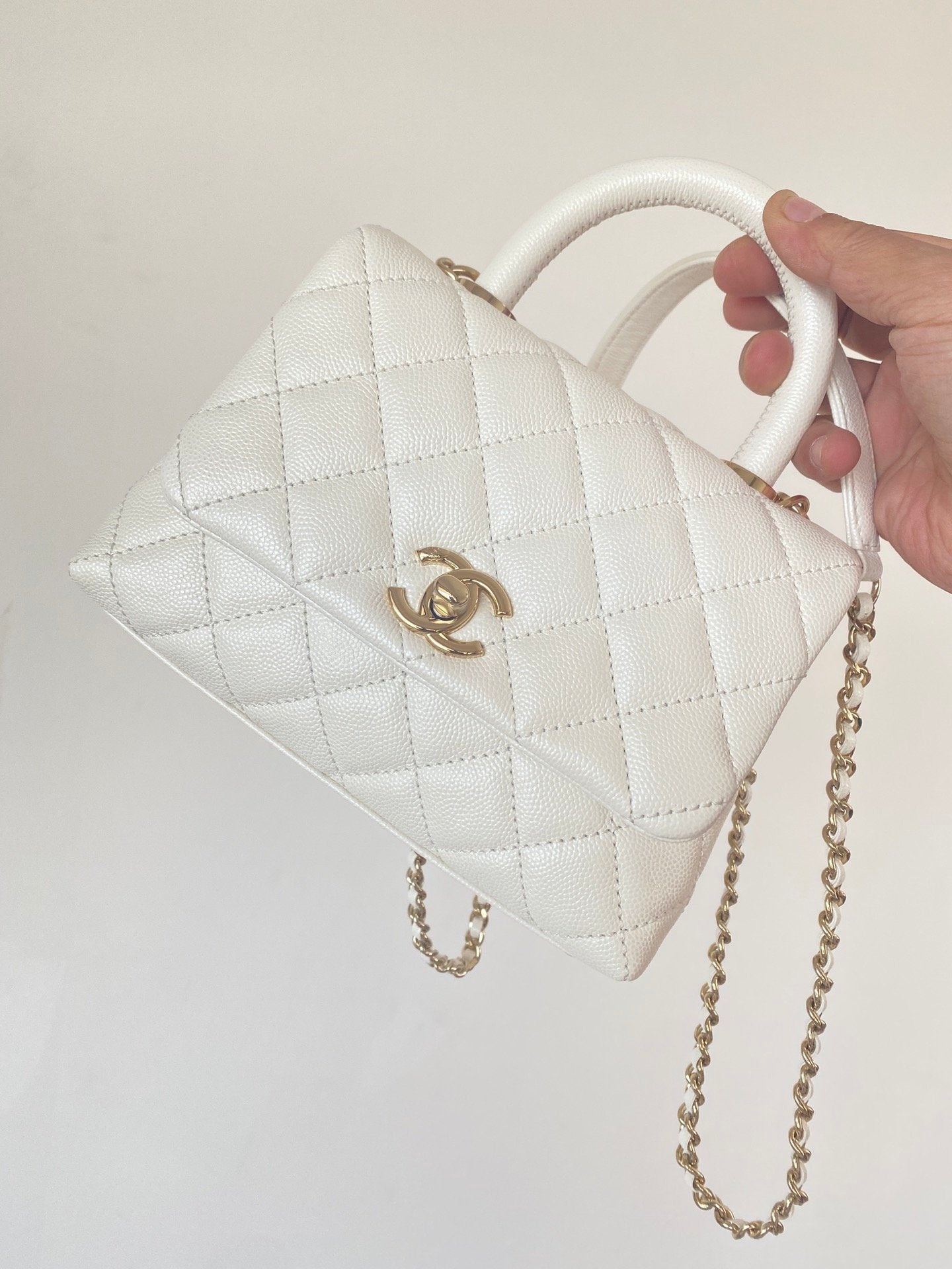 Chlmini Top Qualityap Bag Top Handle For White Travel Bag