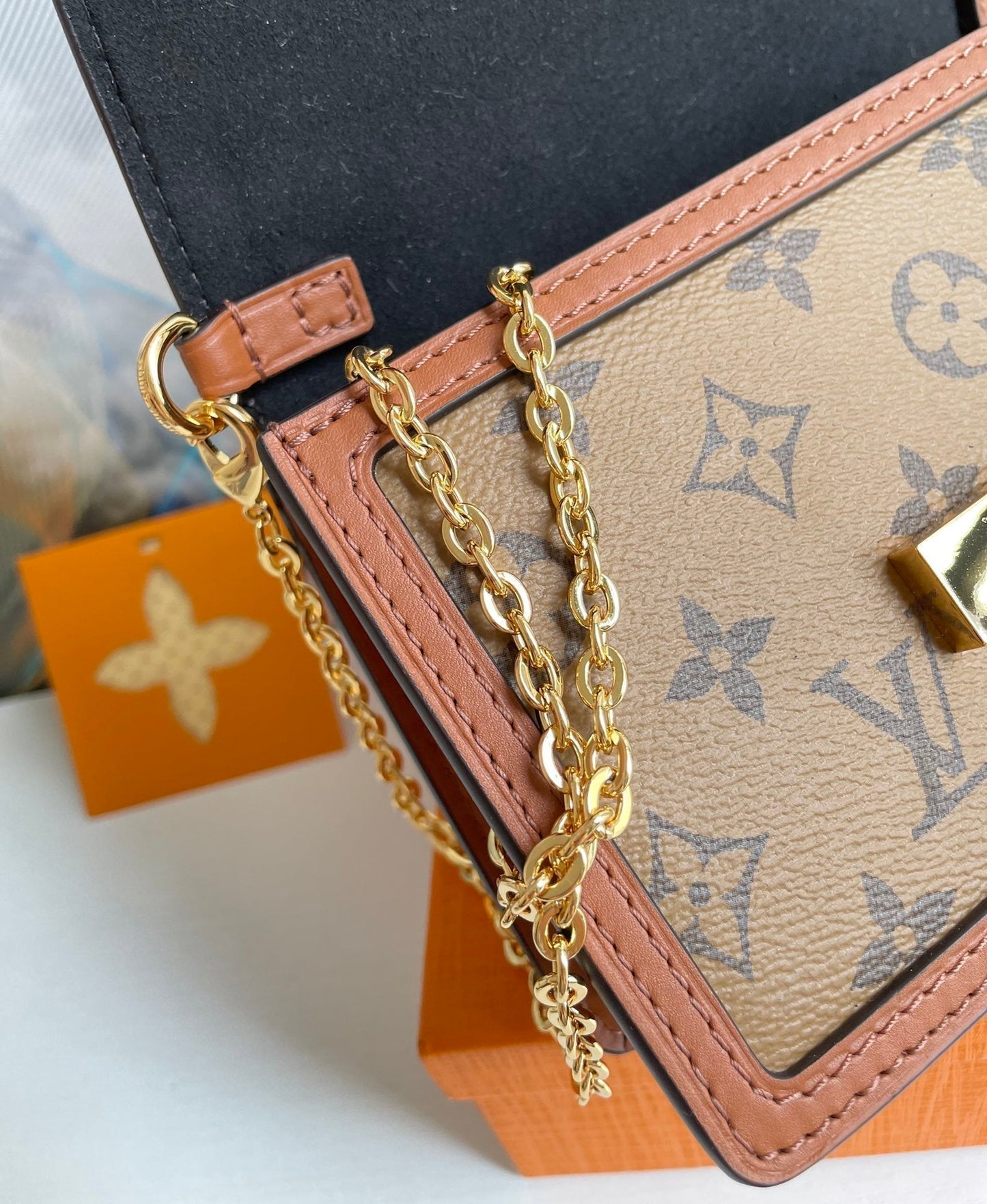Top Quality Dauphine Wallet Combines And Reverse Canvas Monogram Travel Bag