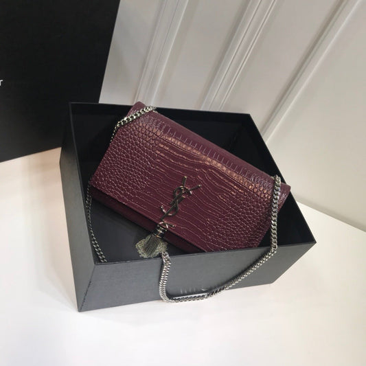 YSL Saint Laurent Kate Shoulder Bag Monogram Chain 94In24Cm Ysl 4530