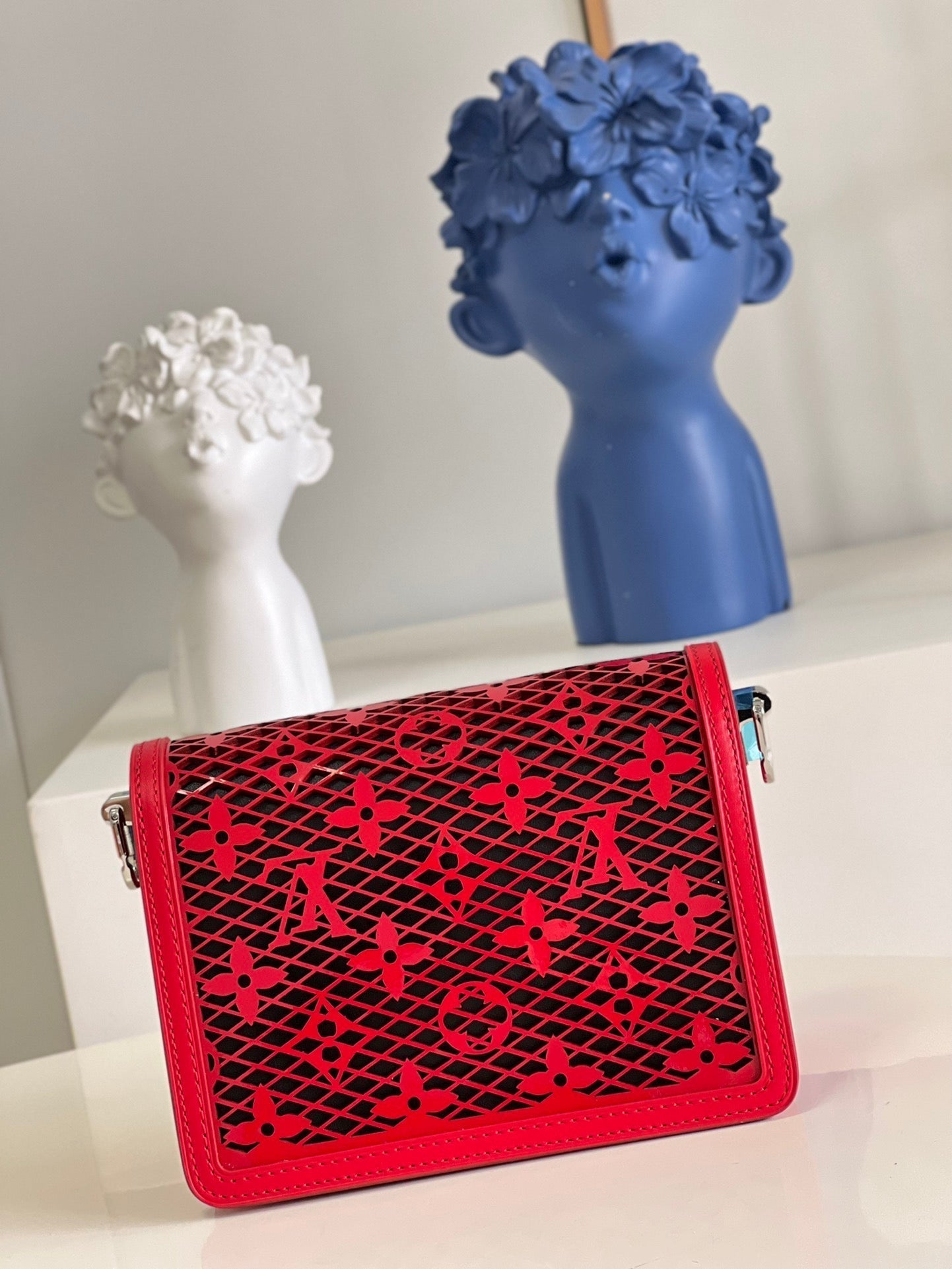 Top Quality Limited Dauphine Mm Bags By Monogram Red Travel Bag