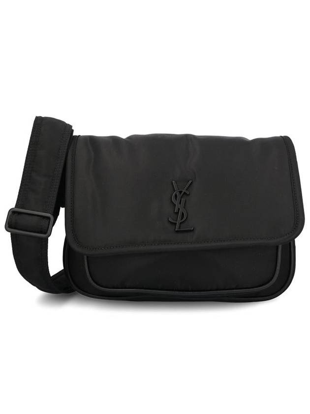 YSL Saint Laurent Luxury Trending Avignon Crossbody Bag Nylon Black Fackh 1000 10