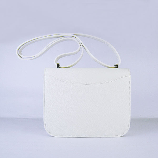 Hermes Luxury Constance Cowskin Bag H Leather Beige Travel Bag