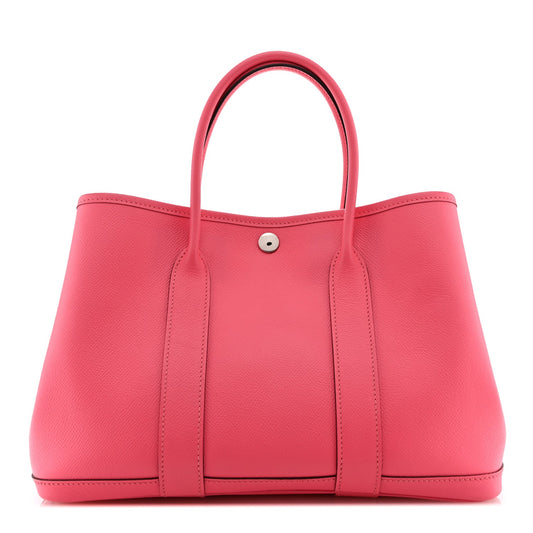 Hermes Epsom Garden Party Tpm Rose Azalee Handbag Travel Bag