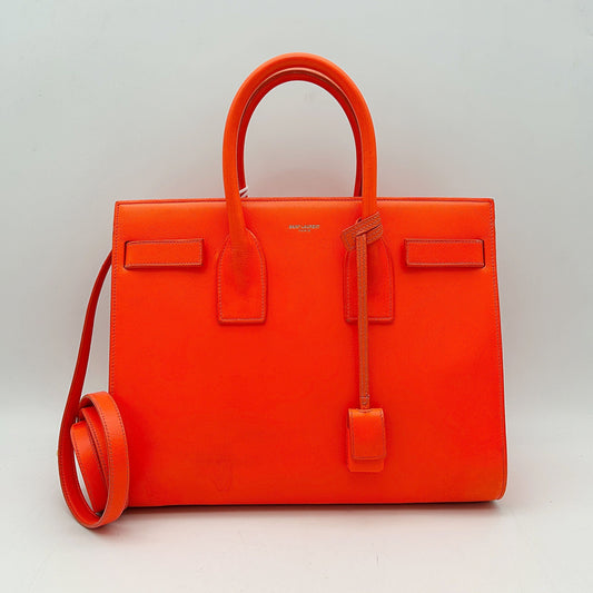 YSL Saint Laurent Nano Sac de Jour - Totes, s Orange Tote Bag