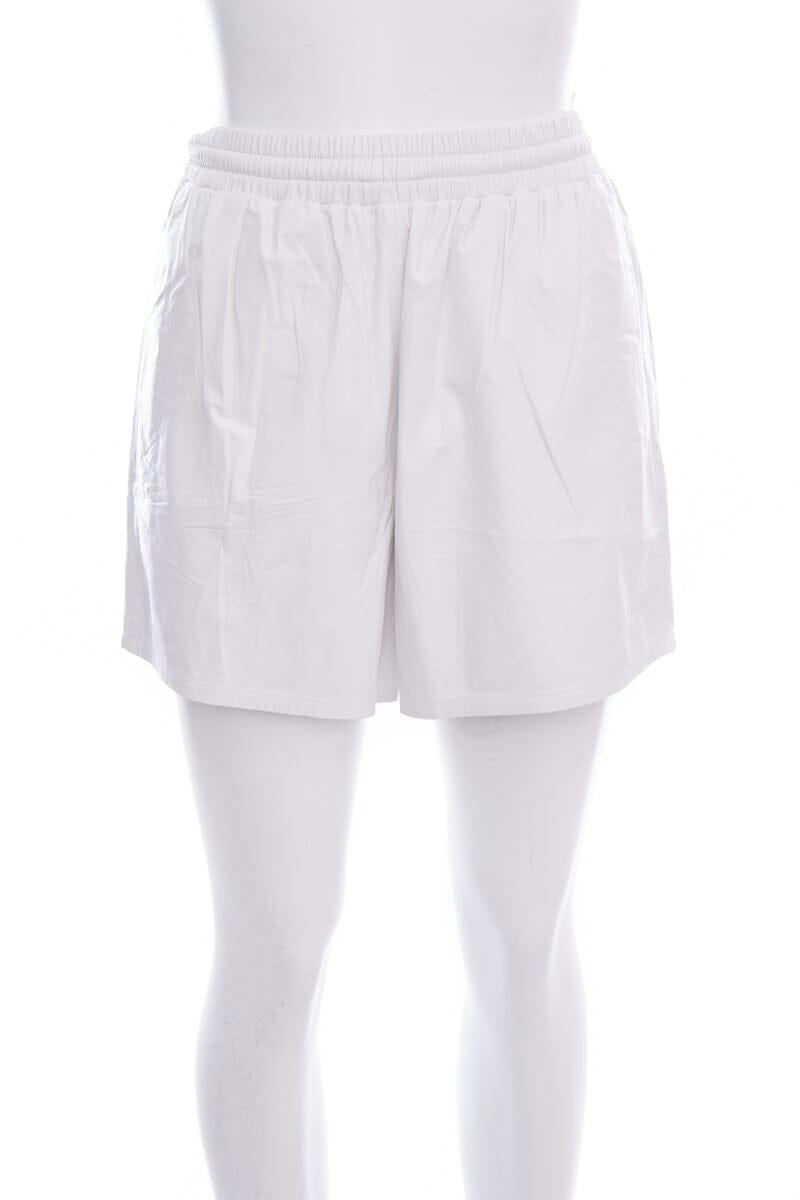 Prada Handbag Shorts SZ 38 Leather White