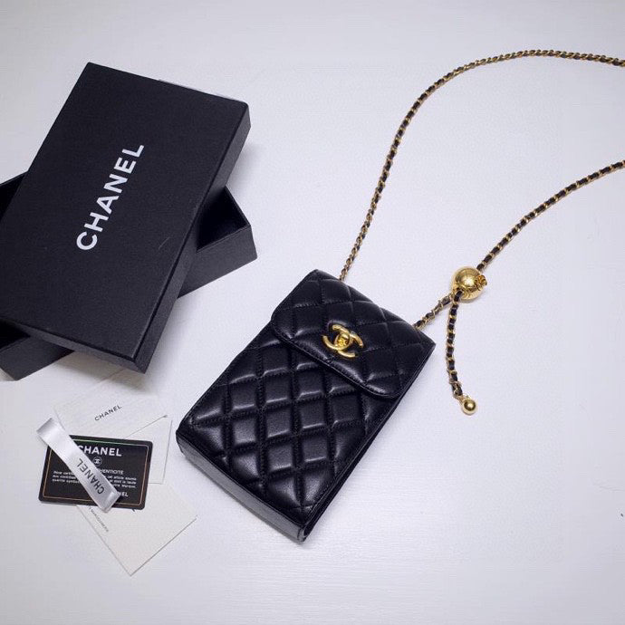CHLQuilted Phone Holder 11cm 4.3in Handbag