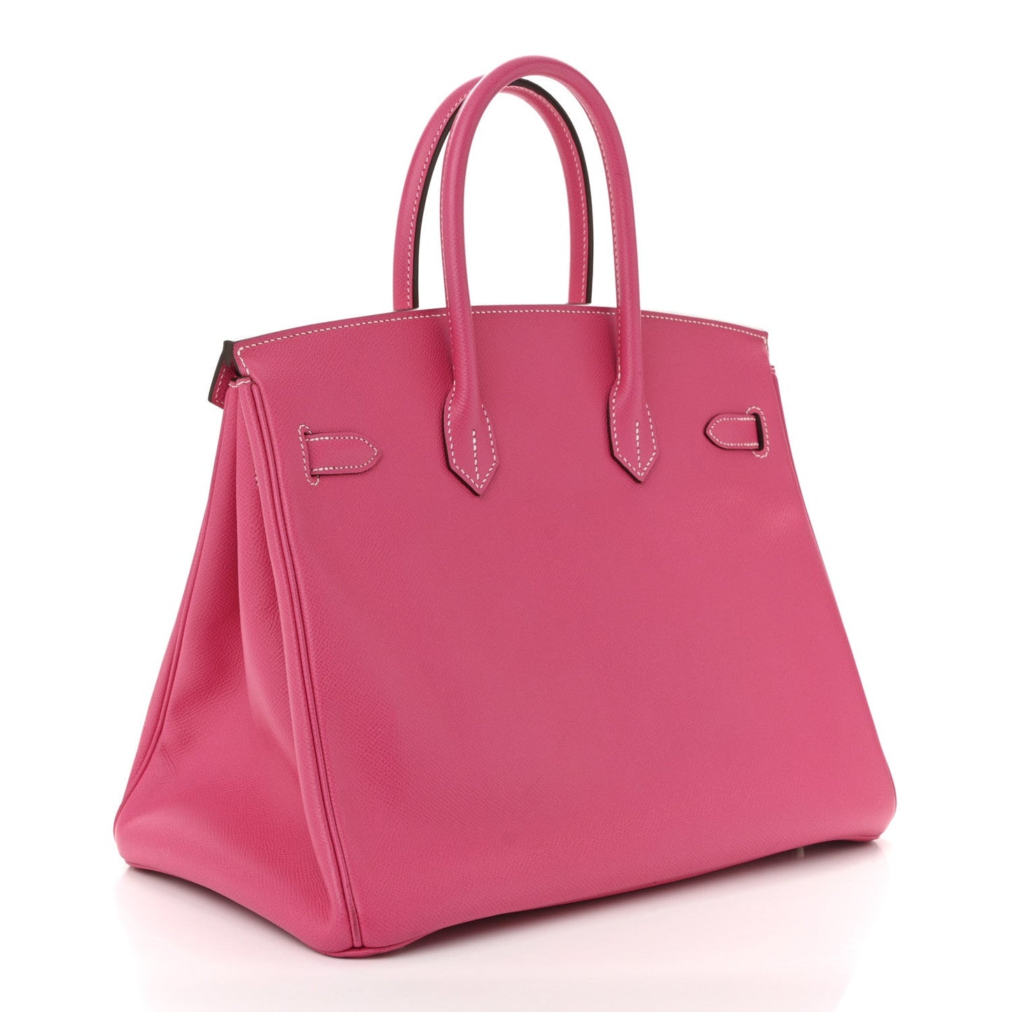 Hermes Epsom Birkin Rose Tyrien Handbag Travel Bag