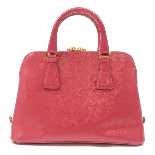 Prada Prada Saffiano Vernis 2Way Hand Bag Peonia Pink Travel Bag