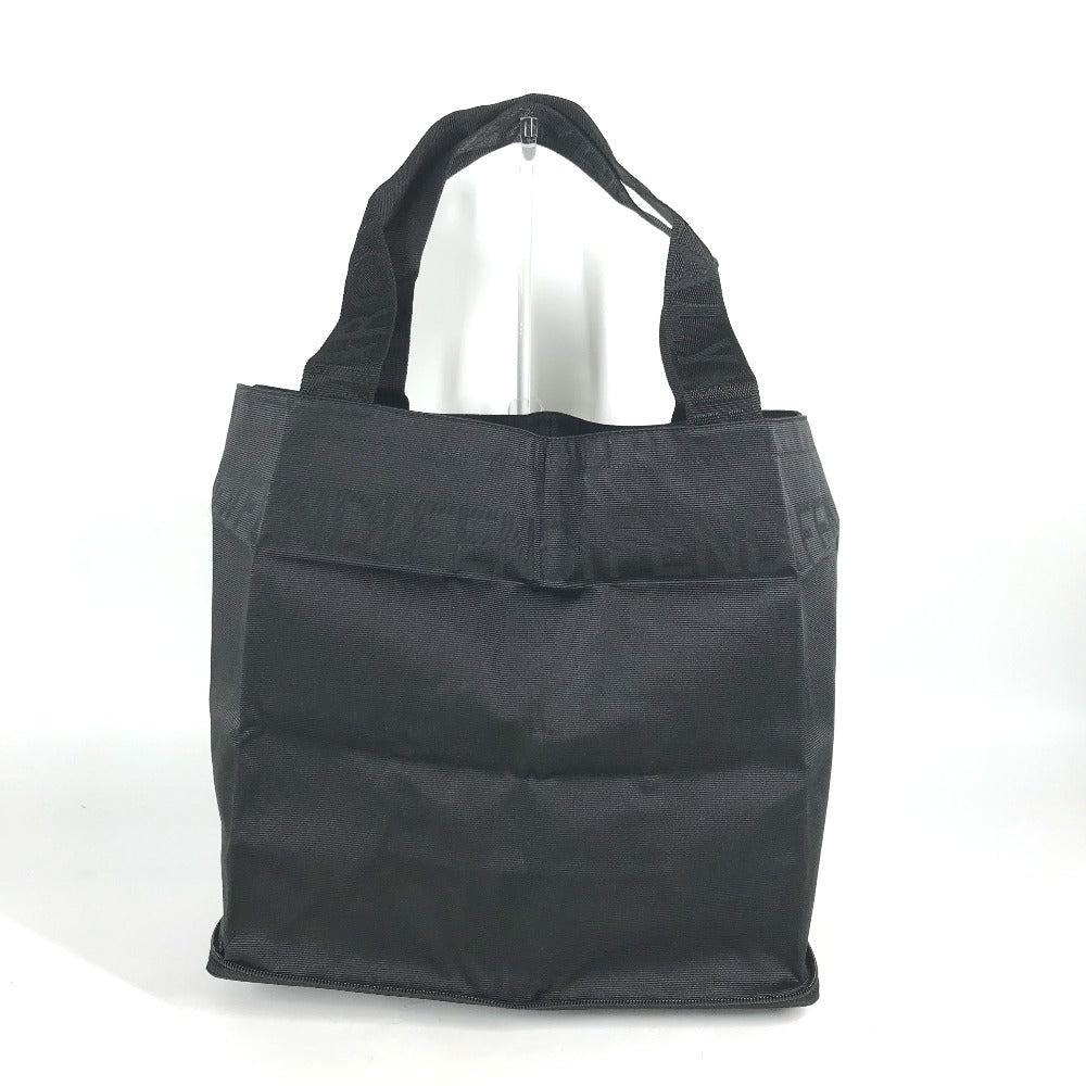 Fendi Tote Bag Women Nylon Black Logo