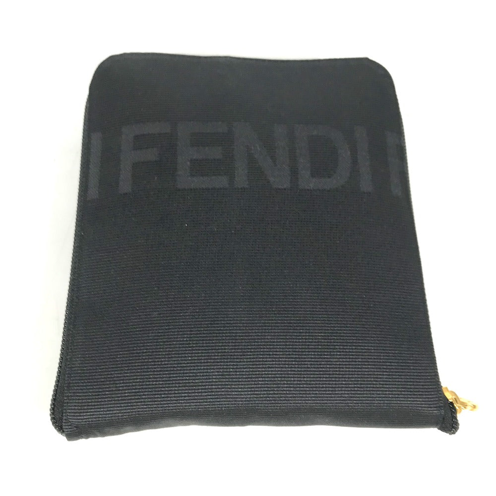 Fendi Tote Bag Women Nylon Black Logo