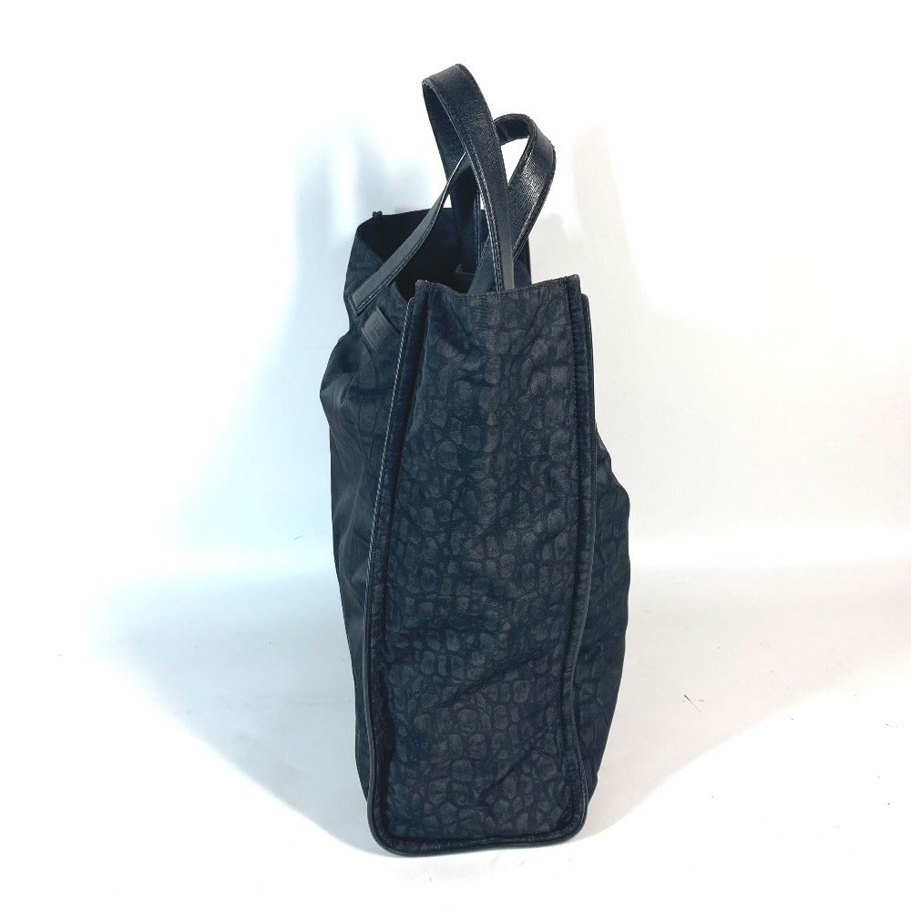 Fendi Tote Bag 7Va367 Mens Leather Nylon Black