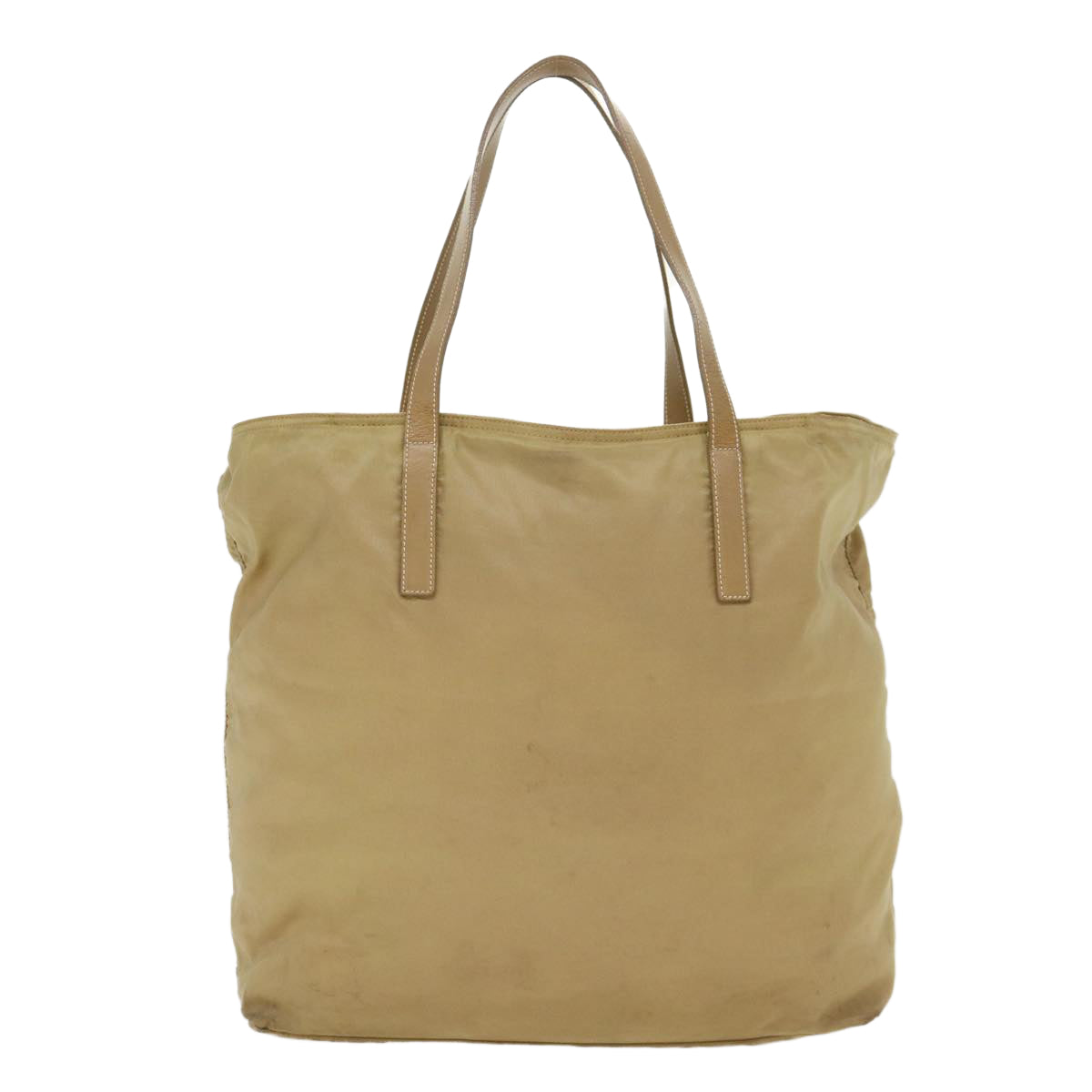 Prada Shoulder Bag Khaki Nylon Nylon Khaki 40046