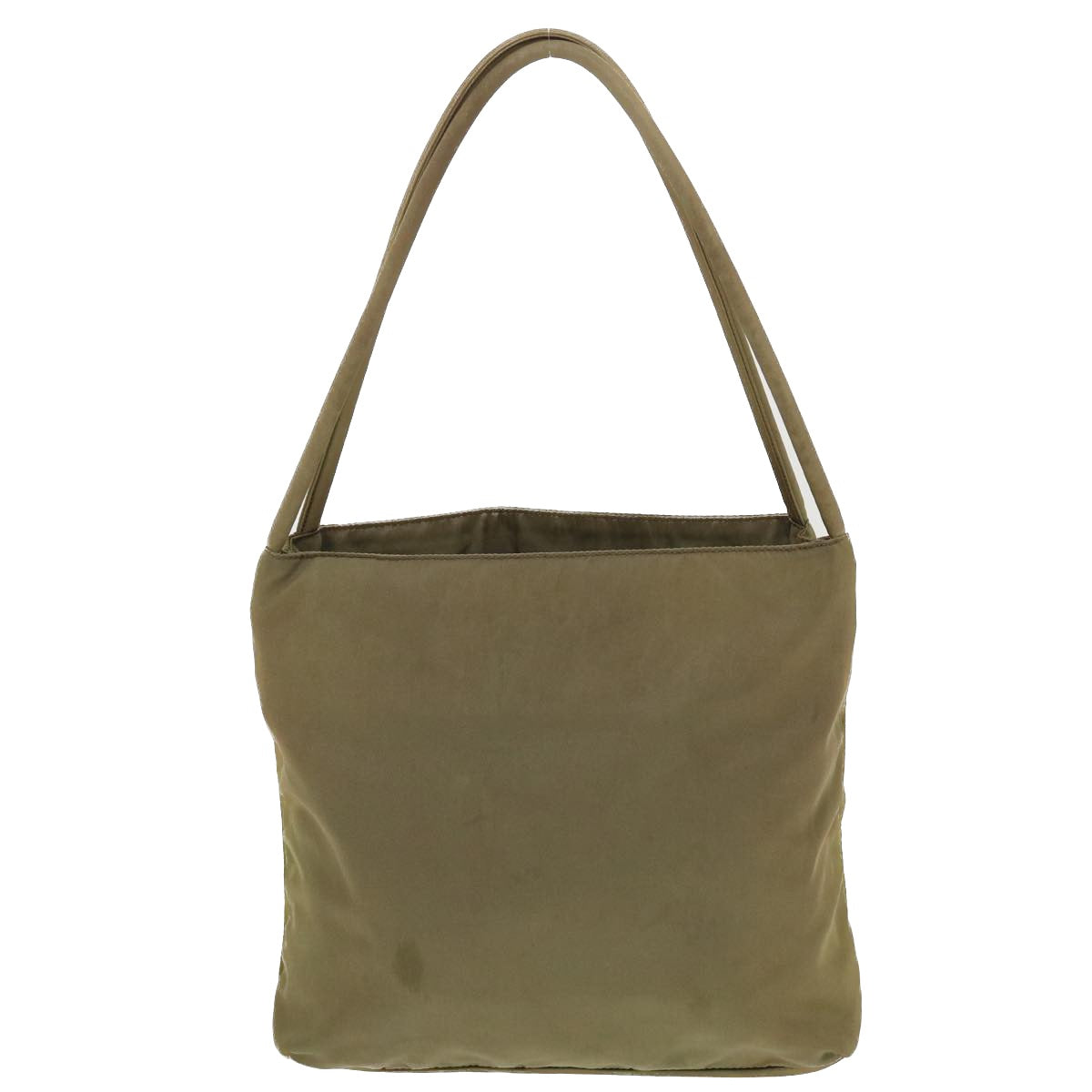 Prada Hand Bag Khaki Nylon Travel Bag Nylon Khaki 40088