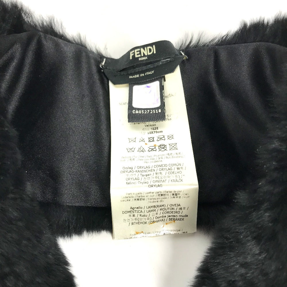 Fendi Other Fashion Goods Orirag Silk Accessories Pearl Collar Black Travel Bag