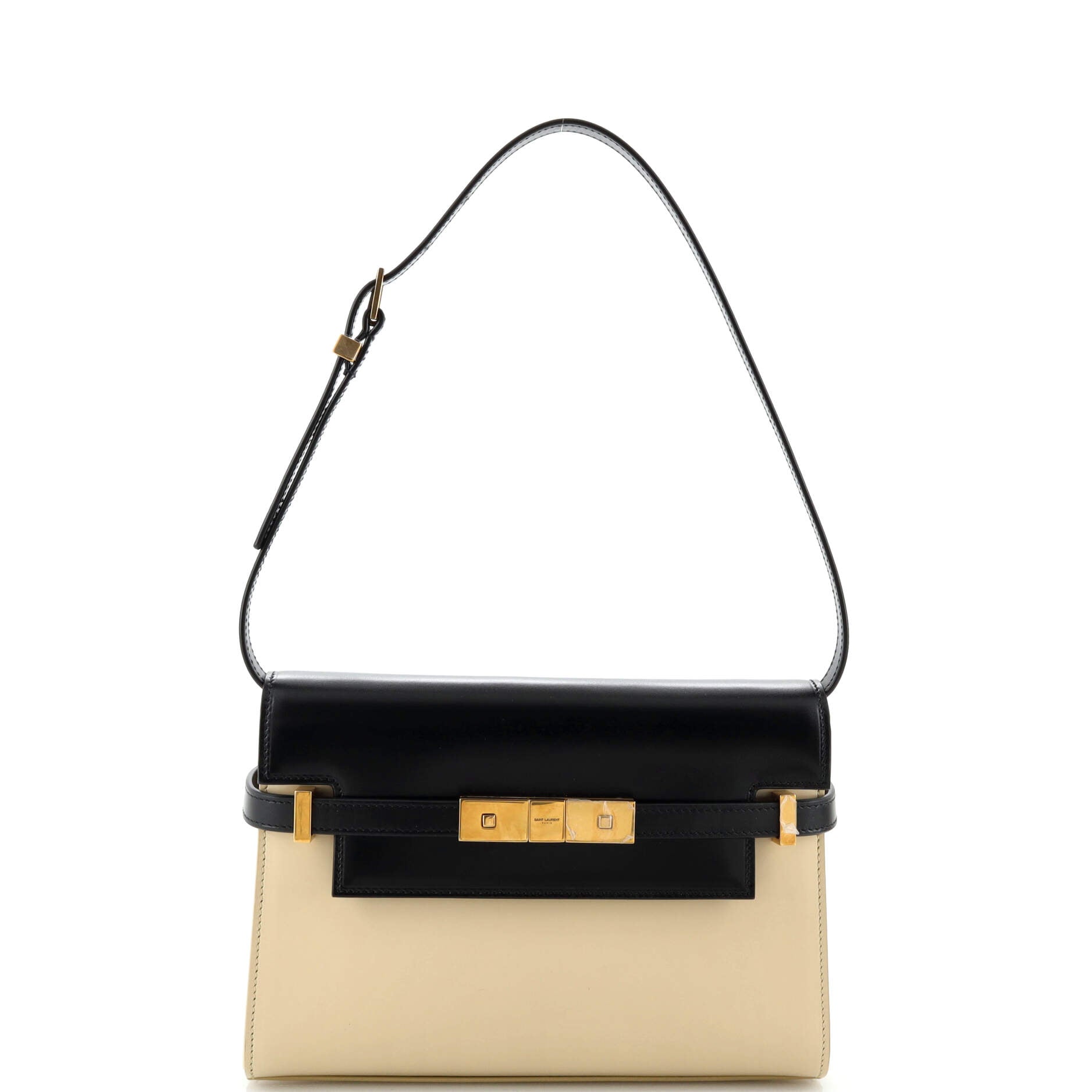 YSL Saint Laurent Saint Laurent Trending Manhattan Shoulder Bag Leather Leather Small