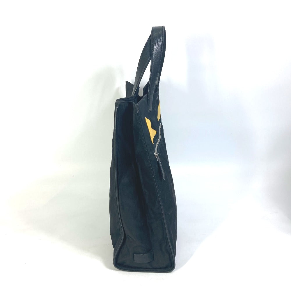 Fendi Tote Bag 7Va367 Monster Bugs Mens Nylon Black 40241 22065 14