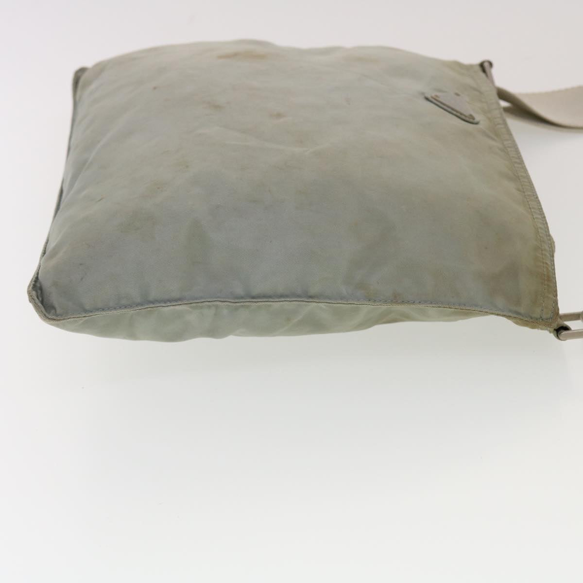 Prada Shoulder Bag Nylon Gray Nylon Gray 40348