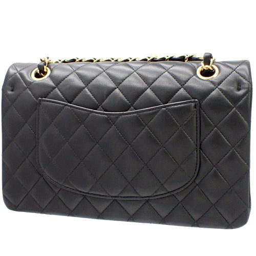 Chanel Cocomark W Shoulder Bag Black Chain
