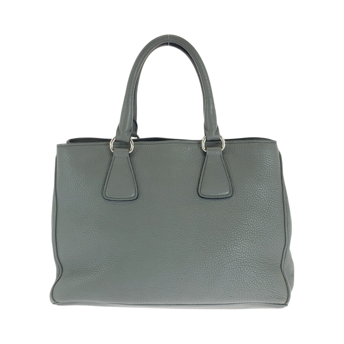 Shoulder Bag Gray Vitterodino Leather Logo