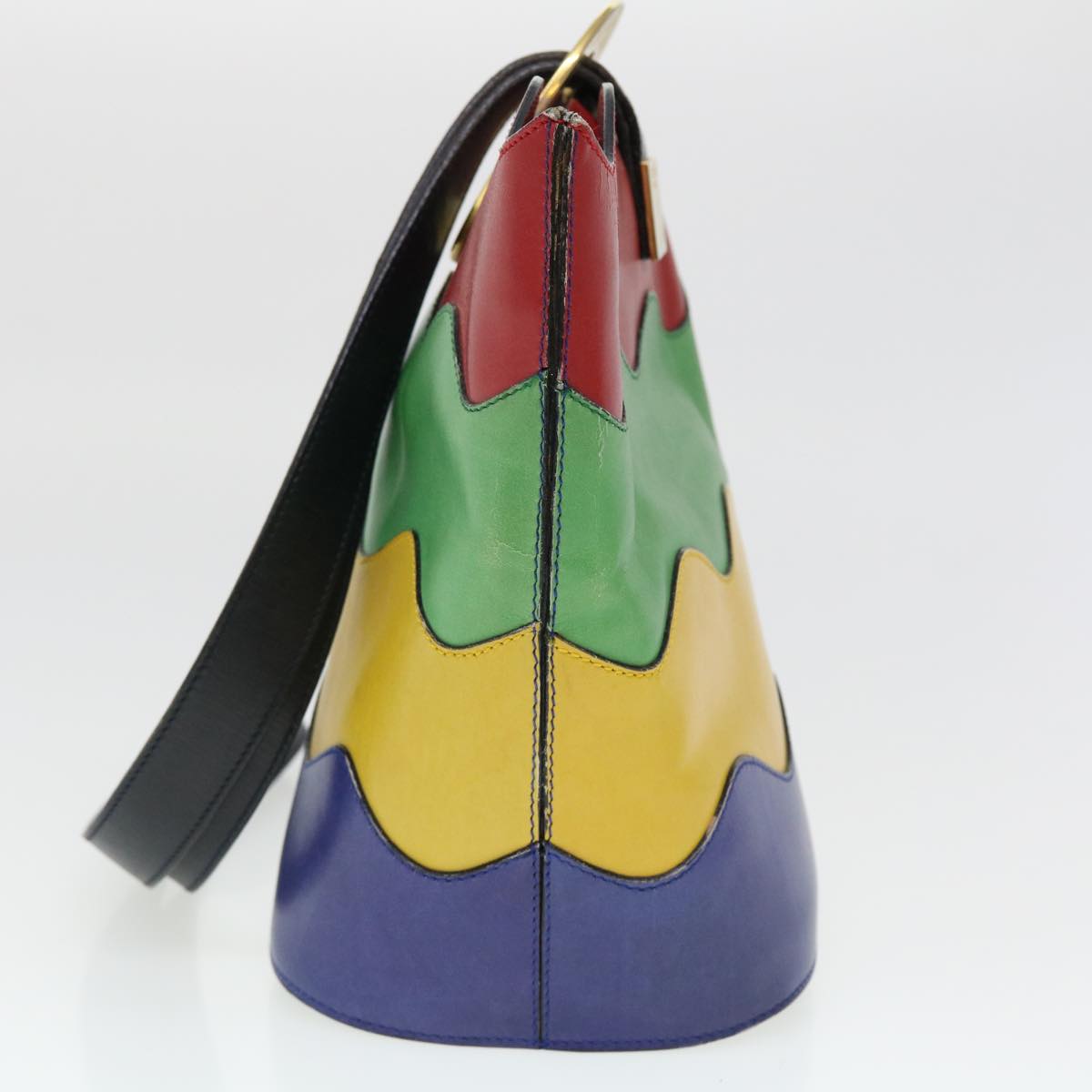Luxury Shoulder Bag Multicolor Leather