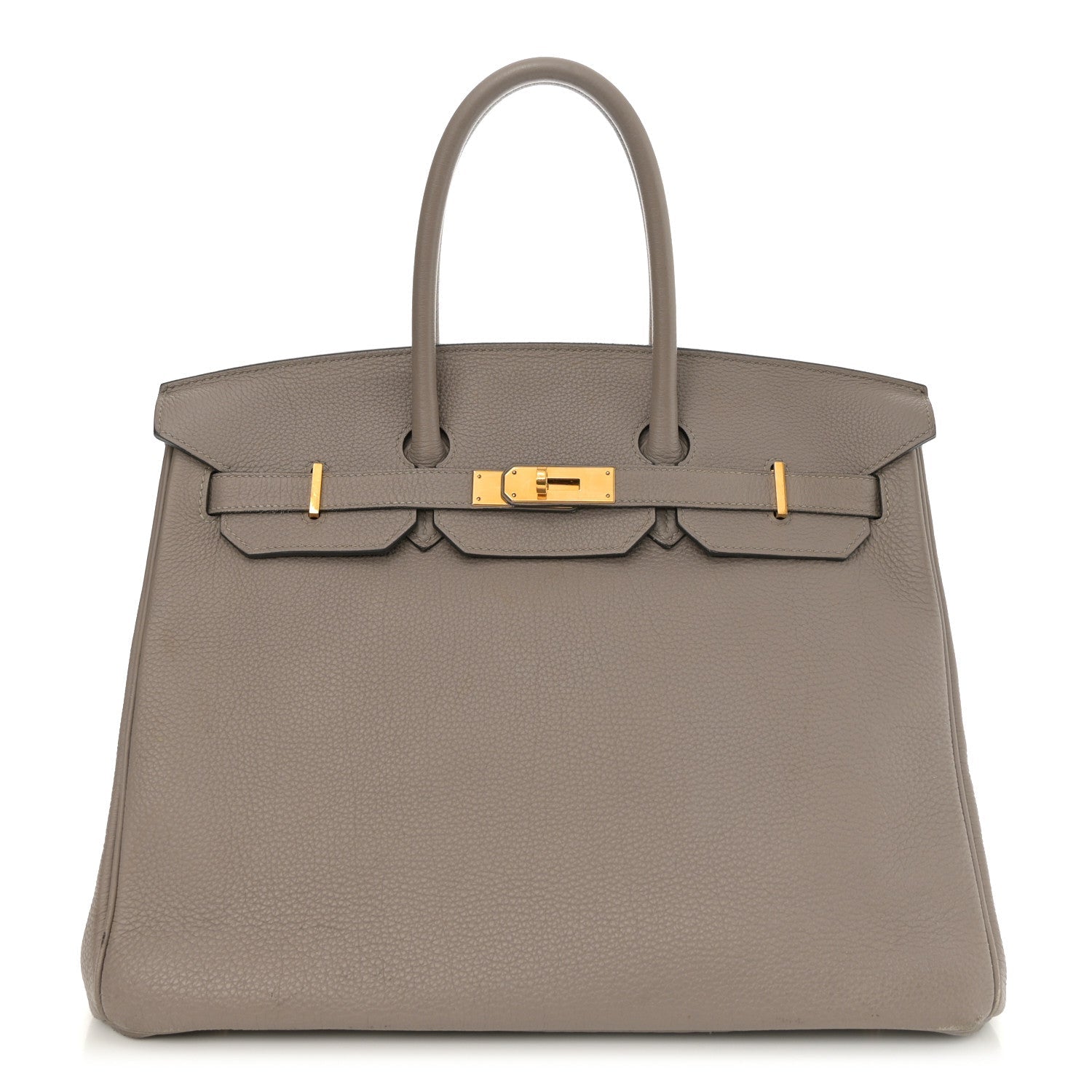 Hermes Togo Birkin Gris Tourterelle Handbag Travel Bag