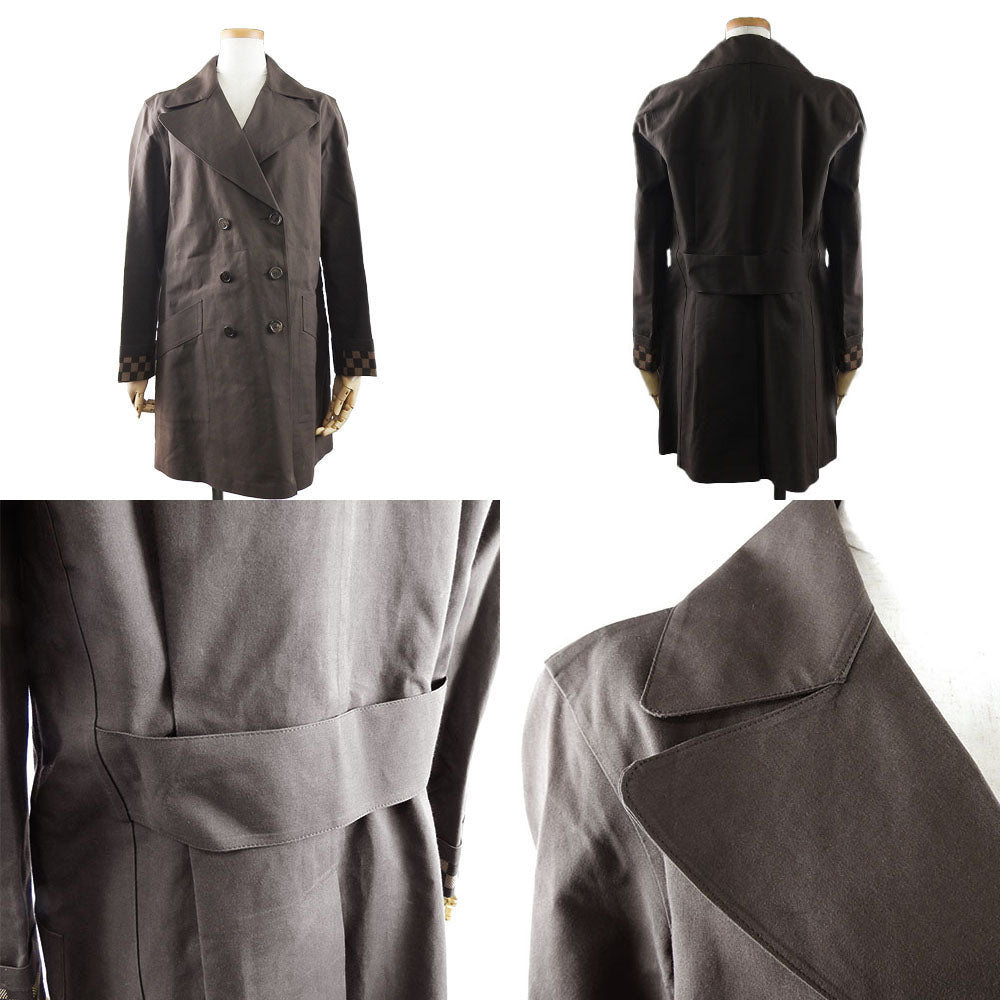 Louis Vuitton trench coat 36 Cotton Brown Apparel