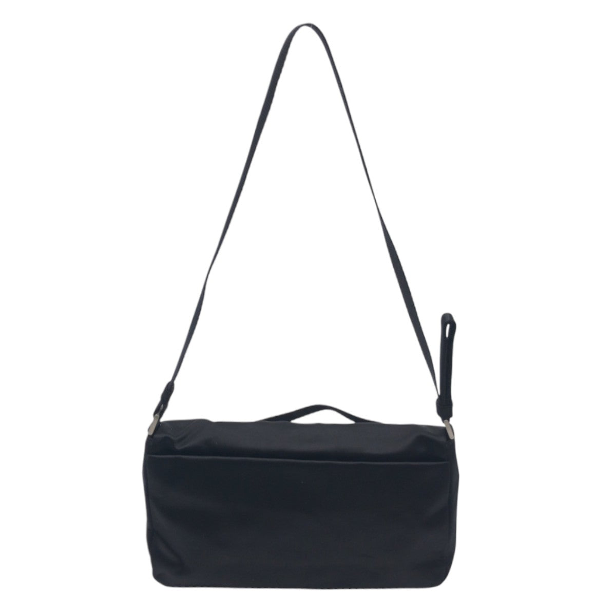 Shoulder Bag Satin Black