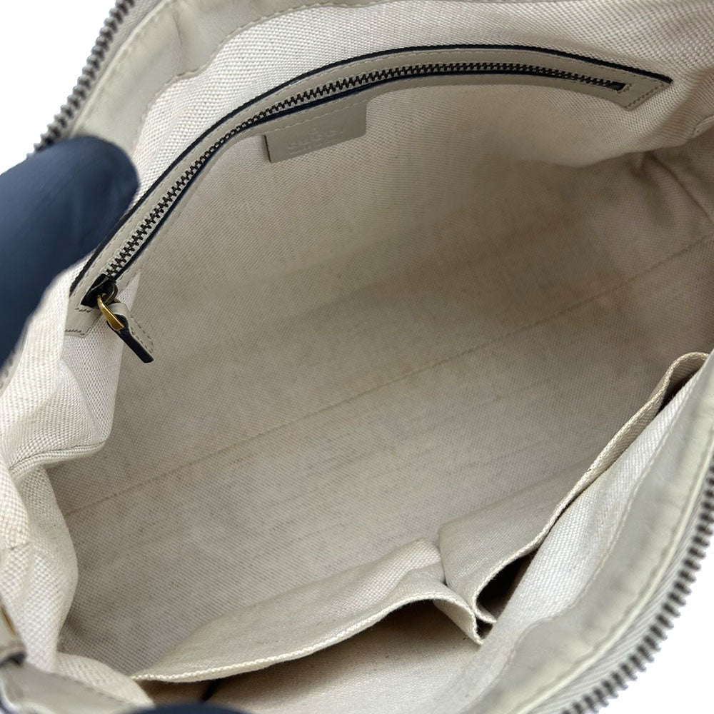 Gucci GG Canvas Beige Shoulder Bag 4