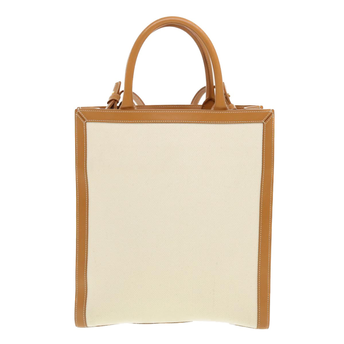 Luxury Vertical Cabas Tote Bag Way Whe Canvas Small